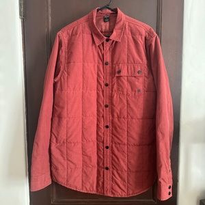 Armada Bryce Insulated Shirt  Men's Size Large  Red